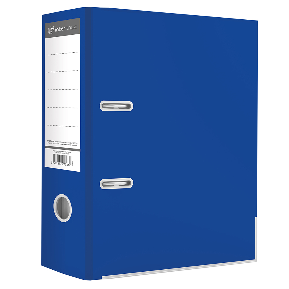 Segregator A4/75 dźwignia c.niebieski